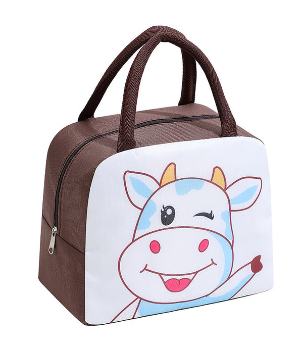 New Cartoon Lunch Box Portable Cooler Bag