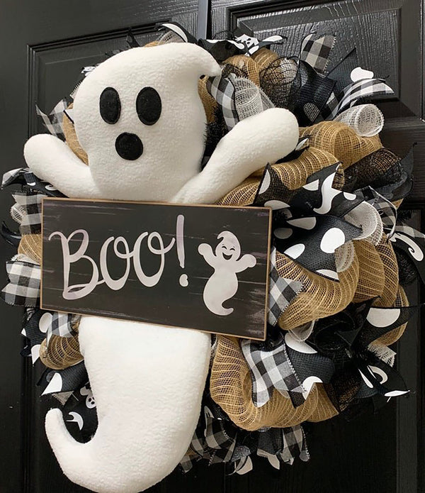 Ghost Garland Cute Boo