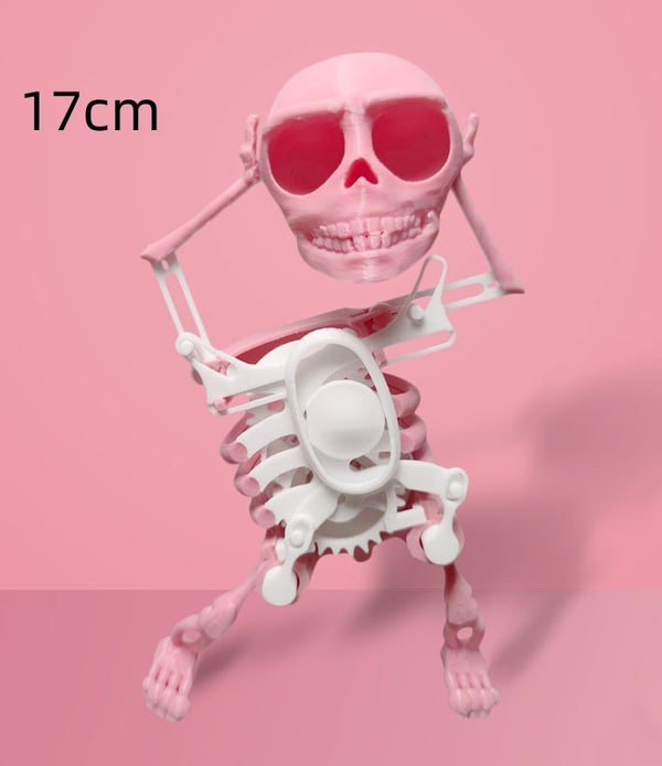3D Model Mini Skull Printing Customized Funny Style Lucky Toy Finished Product Decompression Tool