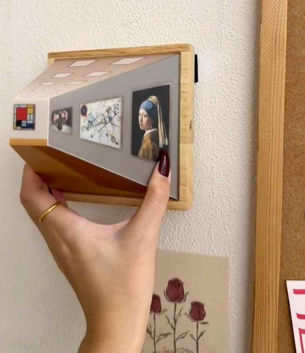 3D Illusion Night Light Gallery Bedside Picture Style Creative Modern Simulate Sunshine Drawing Night Light Gift