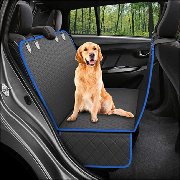 Dog Car Seat Cover with Mesh Hammock
