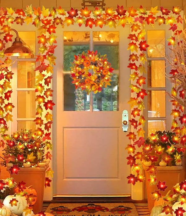 Maple Leaf Light String