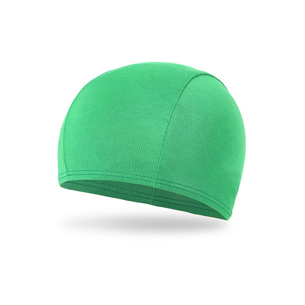 Solid Color High-elastic Fashion Lycra Swimming Cap Product